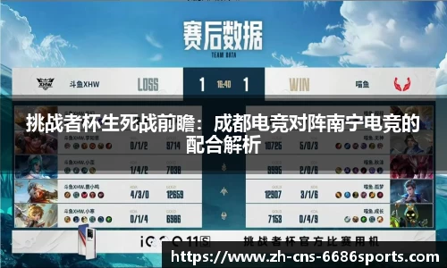 挑战者杯生死战前瞻：成都电竞对阵南宁电竞的配合解析